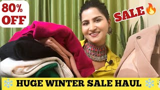 Winter wear HaulJacketCoatSweaterhoodieCardiganWinter collectionMyntra Haulmyntrawinterwear [upl. by Abner]