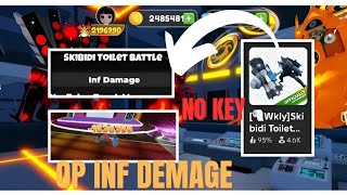 🧻WklySkibidi Toilet Battle OP Script Inf Demage [upl. by Essinger]