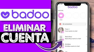 Cómo Eliminar Cuenta de Badoo RÁPIDO 2024 ELIMINAR CUENTA PERMANENTEMENTE [upl. by Labina]