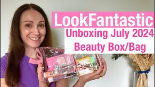 UNBOXING July 2024 LookFantastic Beauty Box [upl. by Vicki]