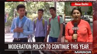 Moderation Policy CBSE won’t move SC  The News [upl. by Sreip]