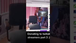 Donating to twitch streamers minecraft twitch shorts [upl. by Yssej]