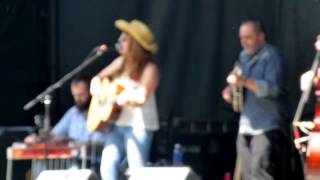 The Honeycutters cover quotHallelujahquot Merlefest 2015 [upl. by Issie]