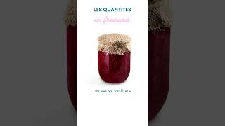 Les quantités 2 shorts  french learnfrench aprenderfrancés vocabulairefrançais [upl. by Inamik]