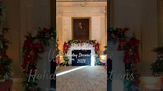 The White House Christmas Tour  2023 Throwback thewhitehouse christmas diydecor [upl. by Kenwrick]