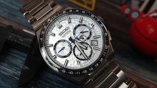 Seiko Astron SSH135 Silver Textured Dial Limited Edition GPS Solar [upl. by Subir]