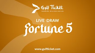 Gulf Ticket Fortune 5 Live Draw  23rd February 2024 [upl. by Einattirb476]