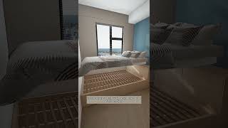 Stylish Modular Wood Furniture for Organized Bedrooms BedroomDesign SolidWood Storage [upl. by Hound]