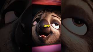 Why the Sloth in Zootopia drives FAST disney pixar dreamworks judyhopps minions [upl. by Elva]