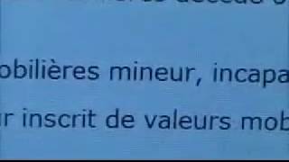 Acte De NaissanceFraude Au NomTitre BoursierTutelle Banquaire [upl. by Adieno]