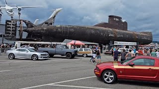 U17 ist ein UBoot der Klasse 206A bein Technik Museum Sinsheim mit US Car Treffen 2024 [upl. by Kasevich]