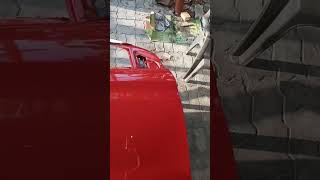 car Ford Figo door painting [upl. by Alyekahs]