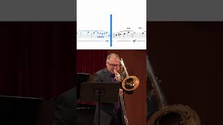 How to Play the Perfect Phrase with a Bass Trombone  Bill Thomas plays quotInk Concertoquot [upl. by Lyrrad]