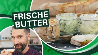 Butter selber machen  super einfach und schnell gemacht [upl. by Haceber]