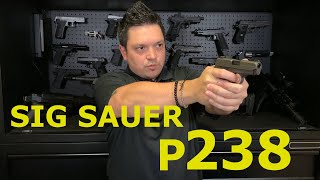 Sig Sauer P238 Review amp Unboxing  Concealed Carry Channel [upl. by Crescentia]