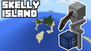 MINECRAFT SURVIVAL ISLAND SEED WITH SKELETON SPAWNER MINECRAFT BEDROCK EDITION [upl. by Otila]