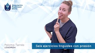 Seis ejercicios linguales con presión [upl. by Jamel]