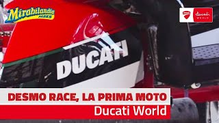 DESMO RACE  La prima moto è arrivata  Ducati World novità 2019 Mirabilandia [upl. by Jewelle]