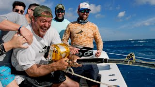 Strongest Men VS Record Size Shark [upl. by Skiest697]