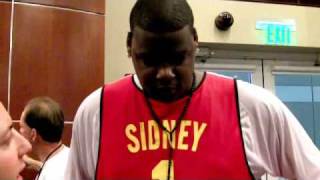 Renardo Sidney USC 2009 McDonalds AllAmerican Interview [upl. by Victorine]