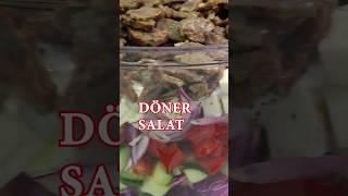 DÖNER SALAT  tolles Partyrezept shorts [upl. by Kensell92]