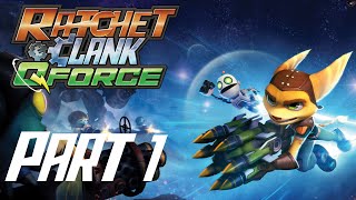 Lets Play Ratchet amp Clank QForce 1 Alle GoldBolts DeutschBLINDHD [upl. by Ahsem]