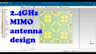 Wideband CircularlyPolarised Slot Antenna for Ambient RF Energy Harvesting cst [upl. by Donica]