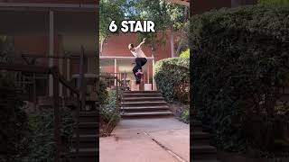 walmart board VS 10 STAIR 👀  skateboarding shorts [upl. by Paulson784]