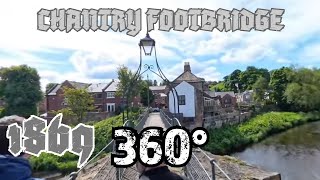 Chantry bridge Morpeth Town  Immersive 360° 8K [upl. by Linker778]