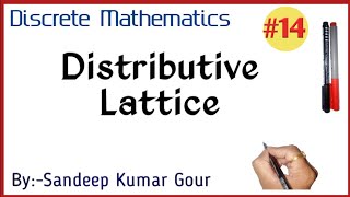 Distributive Lattice  Discrete Mathematics in Hindi [upl. by Adnohsak481]