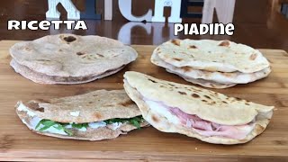 PIADINA RICETTA [upl. by Westland]