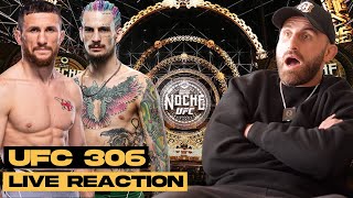 Alex Volkanovski Raw Reactions to UFC Noche at the Sphere  Watching UFC 306  Merab V OMalley [upl. by Inaniel]