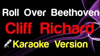 🎤 Cliff Richard  Roll Over Beethoven Karaoke  King Of Karaoke [upl. by Ahsoyem]