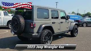 Used 2023 Jeep Wrangler 4xe Base 4xe Sicklerville NJ 63551 [upl. by Rebah]