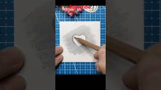 Pencil shading drawing easy step by step shorts [upl. by Halyk943]