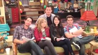 ​Dan Schneider’s BehindtheScenes  “iCarly”  iTrick The Whole Cast Bahaha  NickTV [upl. by Alioz]