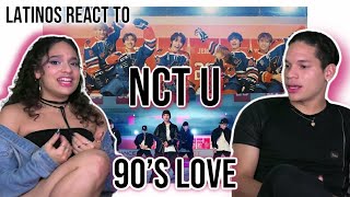 Waleska amp Efra react to NCT U 엔시티 유 90s Love MV  REACTION [upl. by Adnawak]