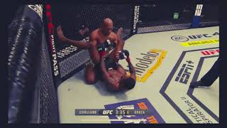 Kevin Holland KOs Jacare Souza At Ufc 256 [upl. by Armitage]