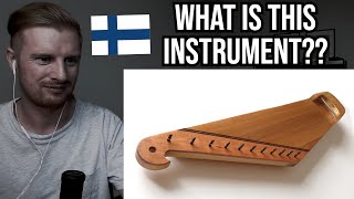 Reaction To Finlands National Instrument The Kantele [upl. by Dnumsed]