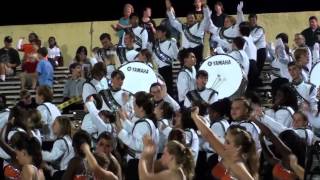 Mosley High school Band movie game 6 with extra drum line HD [upl. by Lehcar]