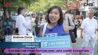 Huanjie Li from MinKwon Center on Voting YES for Proposition One  APA VOICE Coalition [upl. by Landes519]