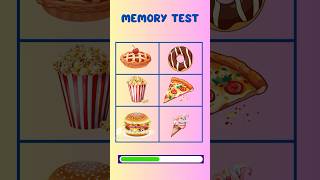 Memory test Have fun  memorytest quiz [upl. by Atinev]