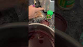 Making elderberry syrup for the flu and cold season elderberrysyrup [upl. by Osmo]