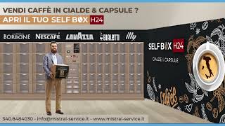 Distributori Automatici  Vendita al dettaglio Cartoni Capsule e Cialde Caffè  Locker Self Box H24 [upl. by Staw]