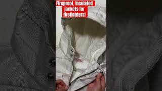 Fireproof insulated jackets for firefighters [upl. by Notsrik]