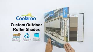 Coolaroo Custom Roller Shades Book Walkthrough [upl. by Philemon14]