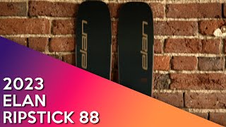 2023 Elan Ripstick 88  Ski Review [upl. by Idoj638]