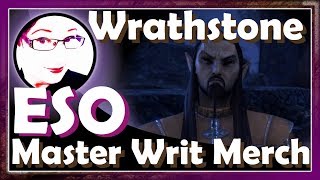 Master Writ Merchant update  ESO Wrathstone  Icy Talks 20190123 [upl. by Amej105]