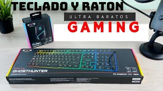 Teclado y Ratón Gaming Económicos y Ergonómicos quotEVSquot de Energy Sistem [upl. by Yddur]