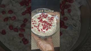 Curd Quinoa healthyrecipe tastyrecipe glutenfreerecipeproteinrichrecipe weightlossrecipe [upl. by Yorker655]